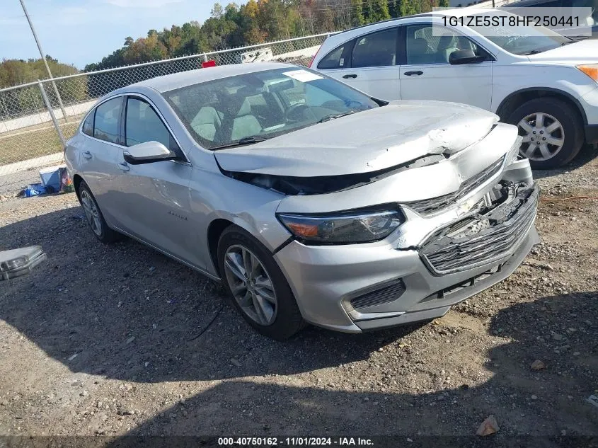 2017 Chevrolet Malibu 1Lt VIN: 1G1ZE5ST8HF250441 Lot: 40750162