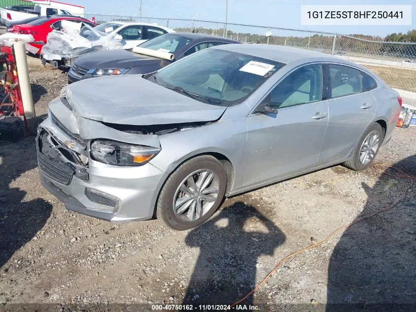 2017 Chevrolet Malibu 1Lt VIN: 1G1ZE5ST8HF250441 Lot: 40750162