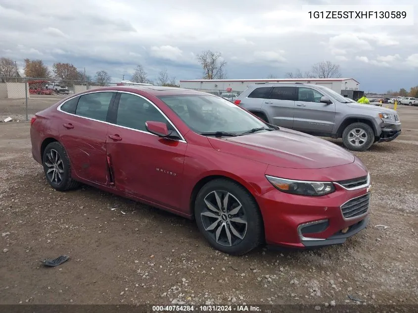 2017 Chevrolet Malibu 1Lt VIN: 1G1ZE5STXHF130589 Lot: 40754284