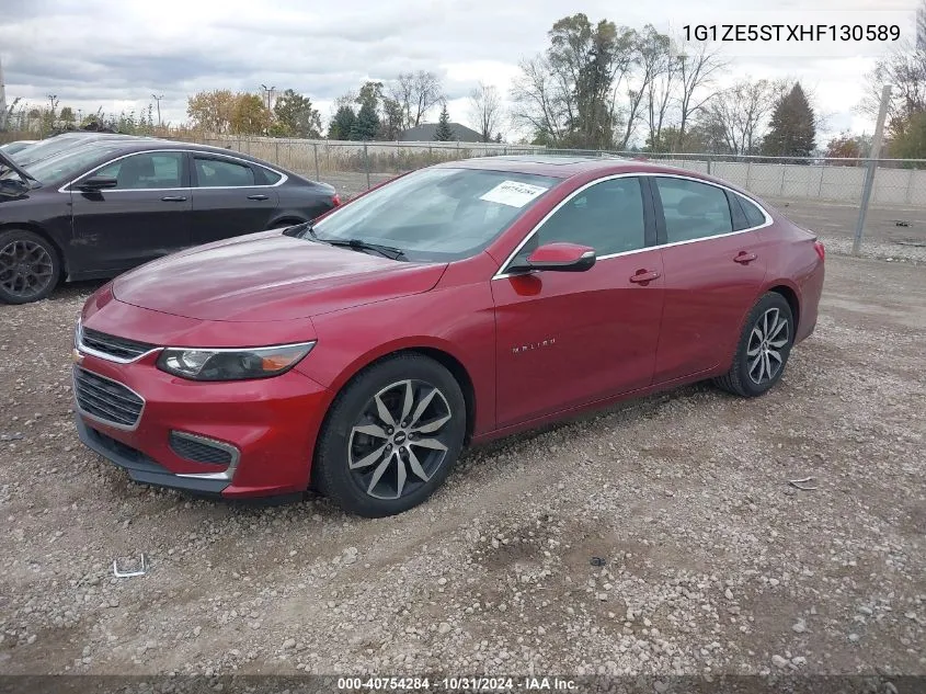 2017 Chevrolet Malibu 1Lt VIN: 1G1ZE5STXHF130589 Lot: 40754284