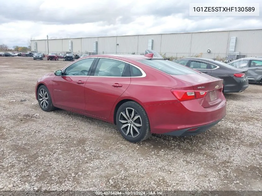 2017 Chevrolet Malibu 1Lt VIN: 1G1ZE5STXHF130589 Lot: 40754284