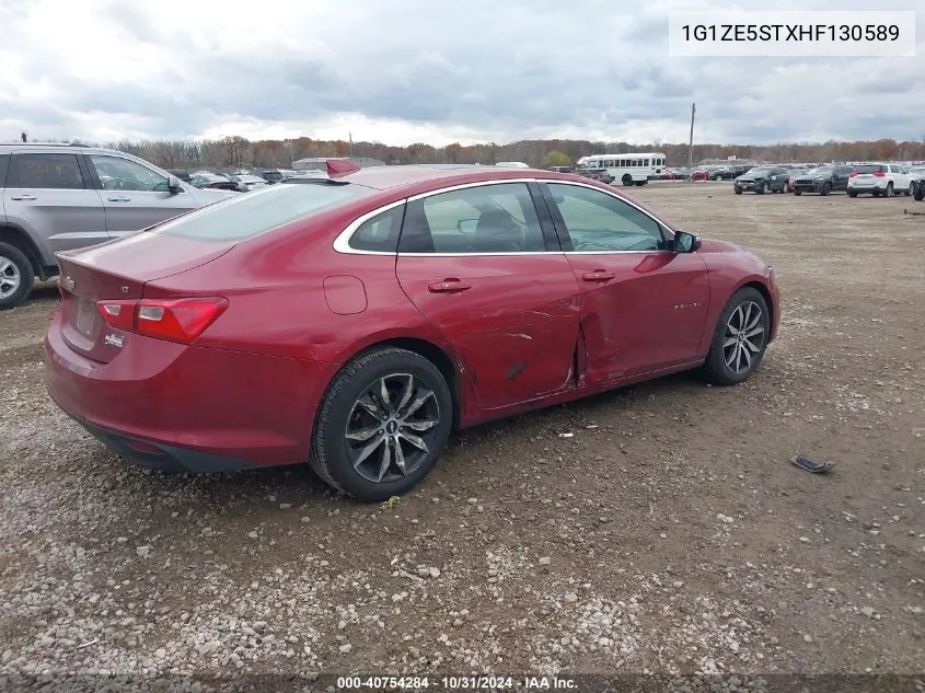 2017 Chevrolet Malibu 1Lt VIN: 1G1ZE5STXHF130589 Lot: 40754284