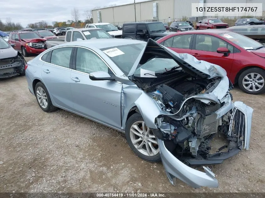 2017 Chevrolet Malibu 1Lt VIN: 1G1ZE5ST8HF174767 Lot: 40754419