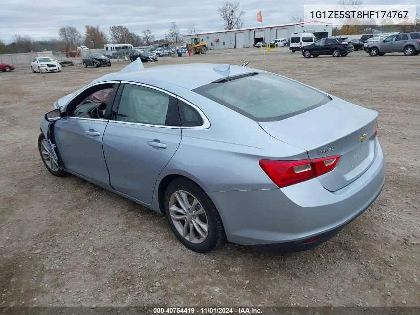 2017 Chevrolet Malibu 1Lt VIN: 1G1ZE5ST8HF174767 Lot: 40754419