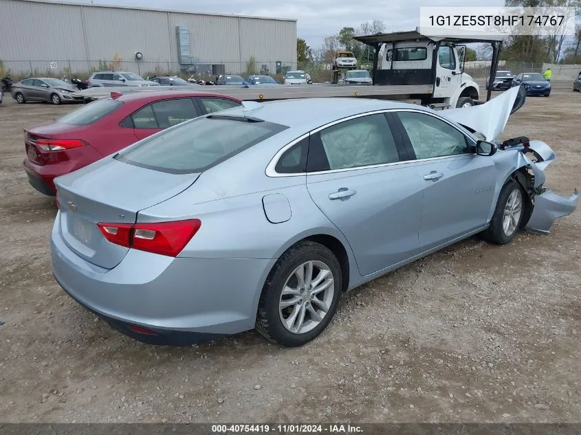 2017 Chevrolet Malibu 1Lt VIN: 1G1ZE5ST8HF174767 Lot: 40754419