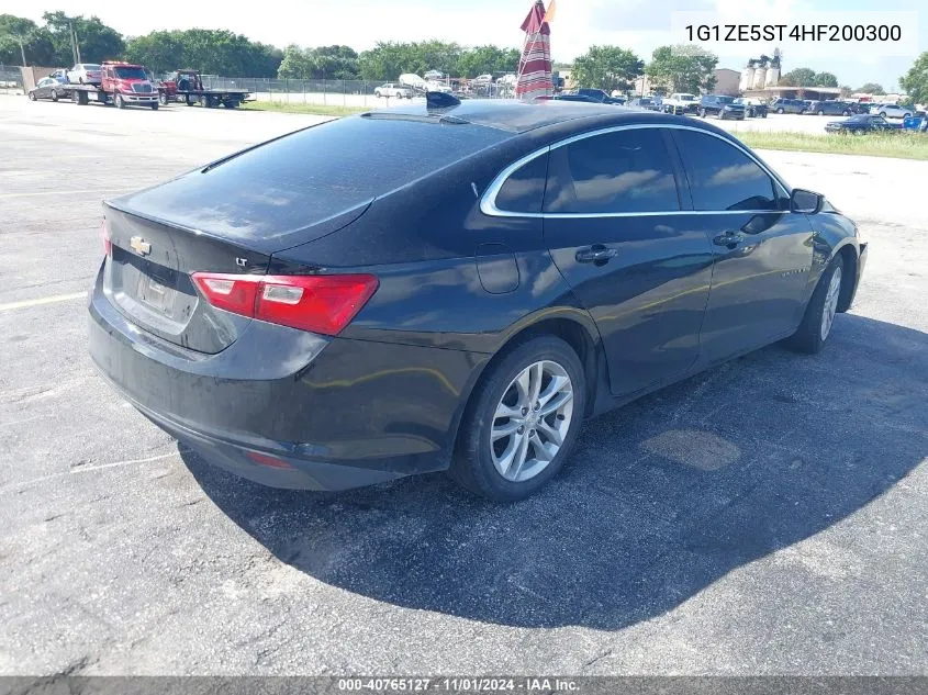 2017 Chevrolet Malibu 1Lt VIN: 1G1ZE5ST4HF200300 Lot: 40765127