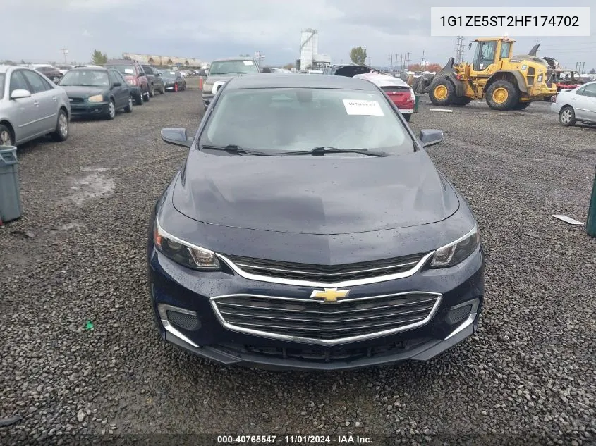 2017 Chevrolet Malibu 1Lt VIN: 1G1ZE5ST2HF174702 Lot: 40765547