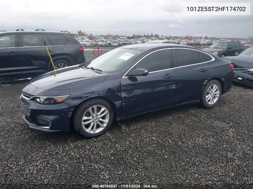 2017 Chevrolet Malibu 1Lt VIN: 1G1ZE5ST2HF174702 Lot: 40765547