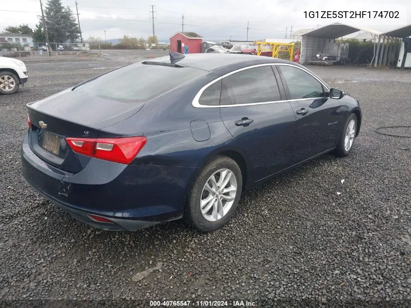 2017 Chevrolet Malibu 1Lt VIN: 1G1ZE5ST2HF174702 Lot: 40765547