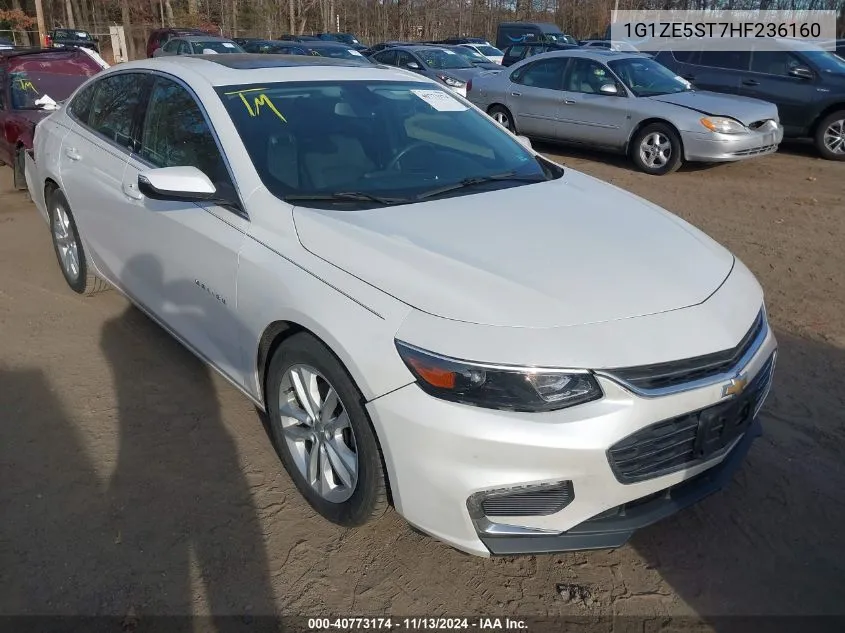 2017 Chevrolet Malibu 1Lt VIN: 1G1ZE5ST7HF236160 Lot: 40773174