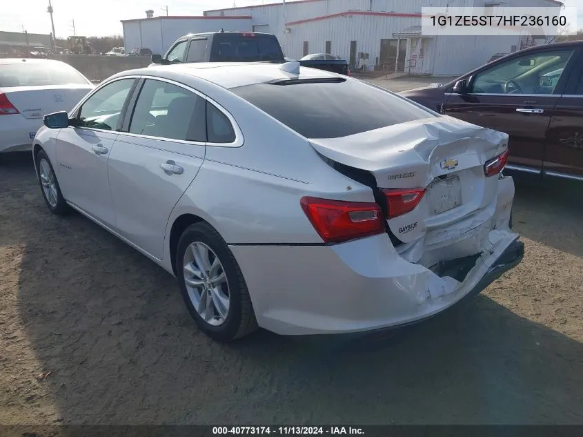 2017 Chevrolet Malibu 1Lt VIN: 1G1ZE5ST7HF236160 Lot: 40773174