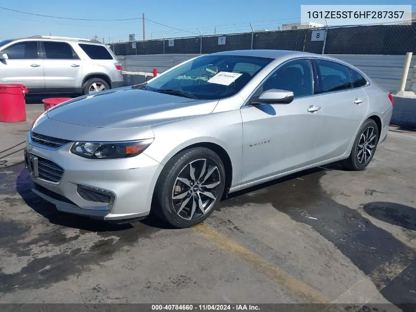 2017 Chevrolet Malibu 1Lt VIN: 1G1ZE5ST6HF287357 Lot: 40784660