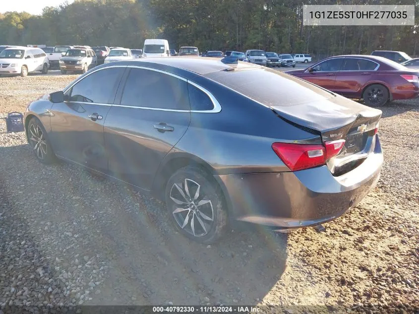 2017 Chevrolet Malibu 1Lt VIN: 1G1ZE5ST0HF277035 Lot: 40792330