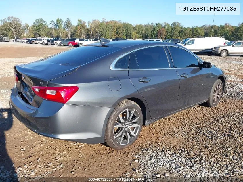 2017 Chevrolet Malibu 1Lt VIN: 1G1ZE5ST0HF277035 Lot: 40792330