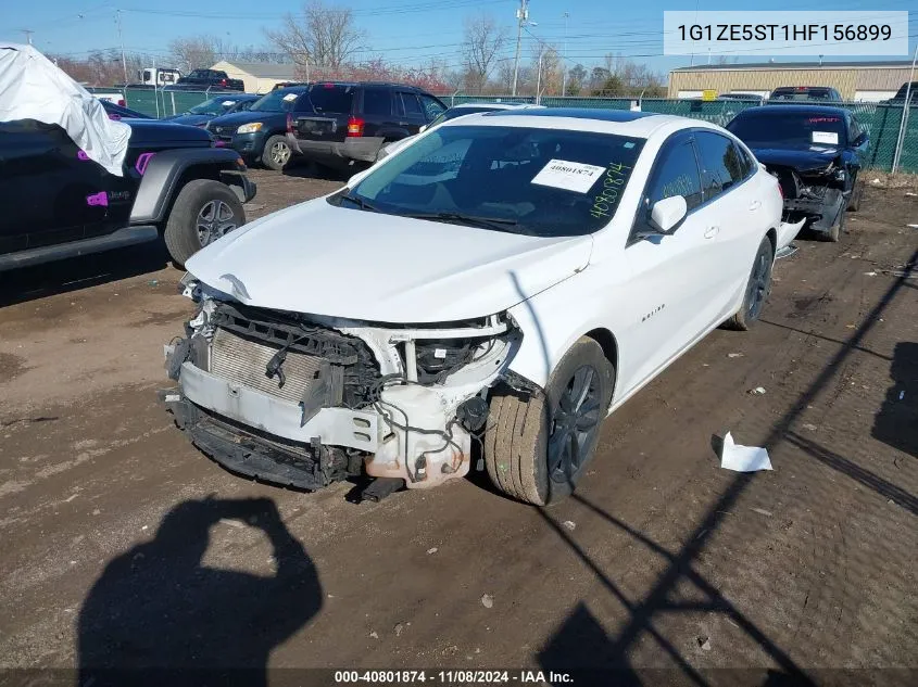 2017 Chevrolet Malibu 1Lt VIN: 1G1ZE5ST1HF156899 Lot: 40801874