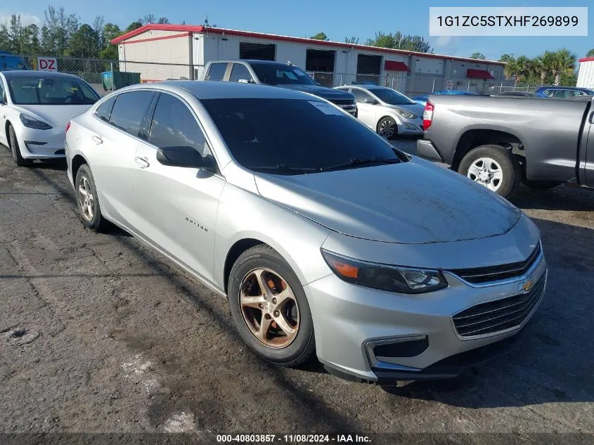 2017 Chevrolet Malibu 1Fl VIN: 1G1ZC5STXHF269899 Lot: 40803857