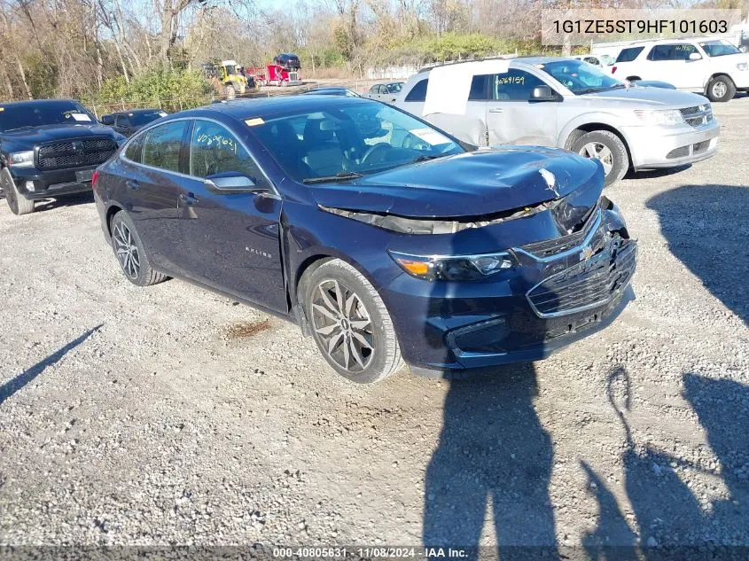 2017 Chevrolet Malibu 1Lt VIN: 1G1ZE5ST9HF101603 Lot: 40805631