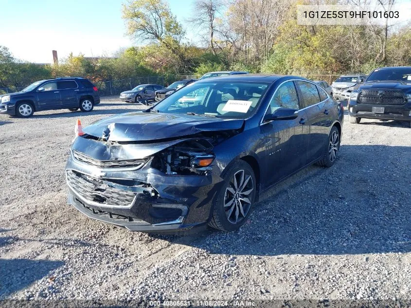 2017 Chevrolet Malibu 1Lt VIN: 1G1ZE5ST9HF101603 Lot: 40805631