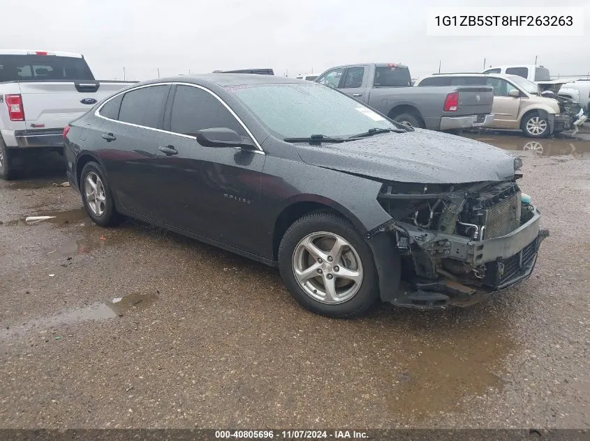 2017 Chevrolet Malibu Ls VIN: 1G1ZB5ST8HF263263 Lot: 40805696