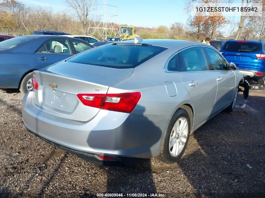 2017 Chevrolet Malibu 1Lt VIN: 1G1ZE5ST0HF185942 Lot: 40809046