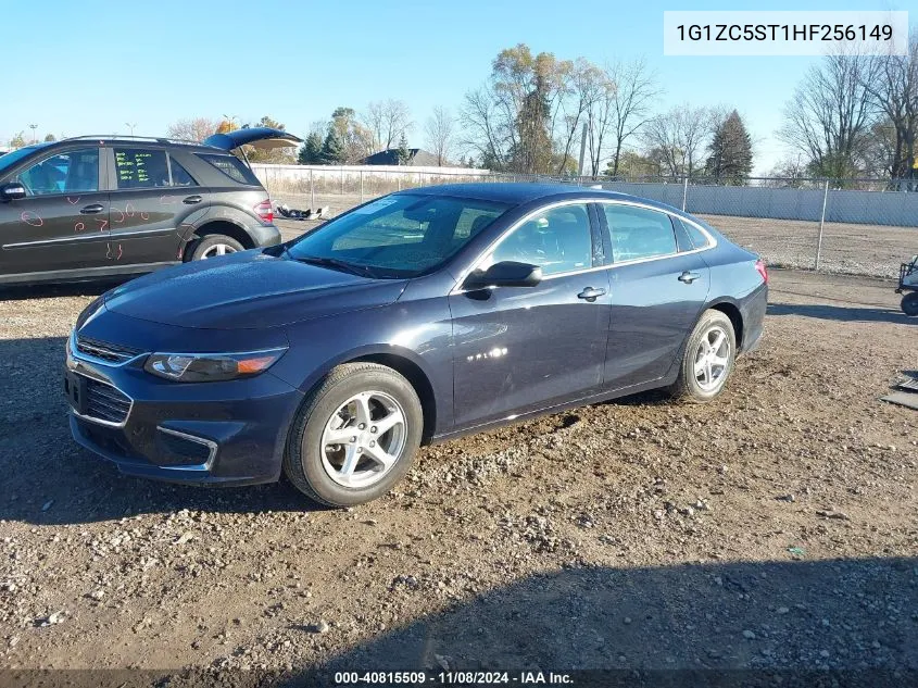 2017 Chevrolet Malibu 1Fl VIN: 1G1ZC5ST1HF256149 Lot: 40815509