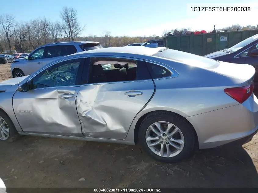 2017 Chevrolet Malibu 1Lt VIN: 1G1ZE5ST6HF200038 Lot: 40823071