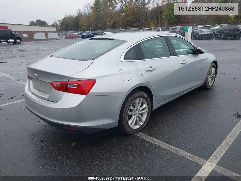 2017 Chevrolet Malibu 1Lt VIN: 1G1ZE5ST2HF240858 Lot: 40828972