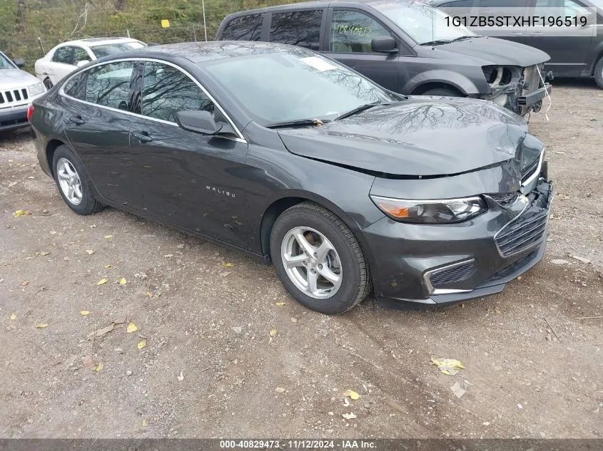 2017 Chevrolet Malibu Ls VIN: 1G1ZB5STXHF196519 Lot: 40829473