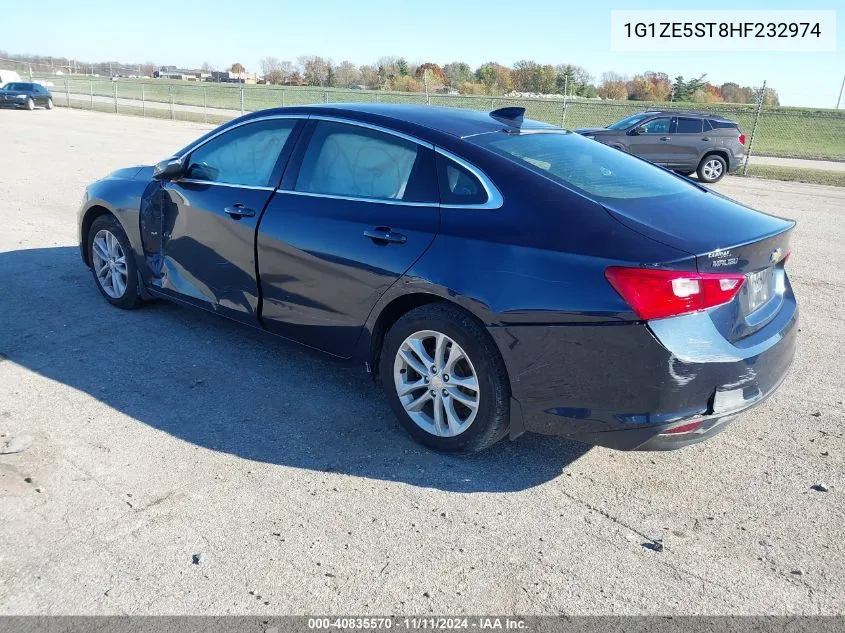 2017 Chevrolet Malibu 1Lt VIN: 1G1ZE5ST8HF232974 Lot: 40835570