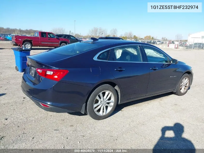 2017 Chevrolet Malibu 1Lt VIN: 1G1ZE5ST8HF232974 Lot: 40835570