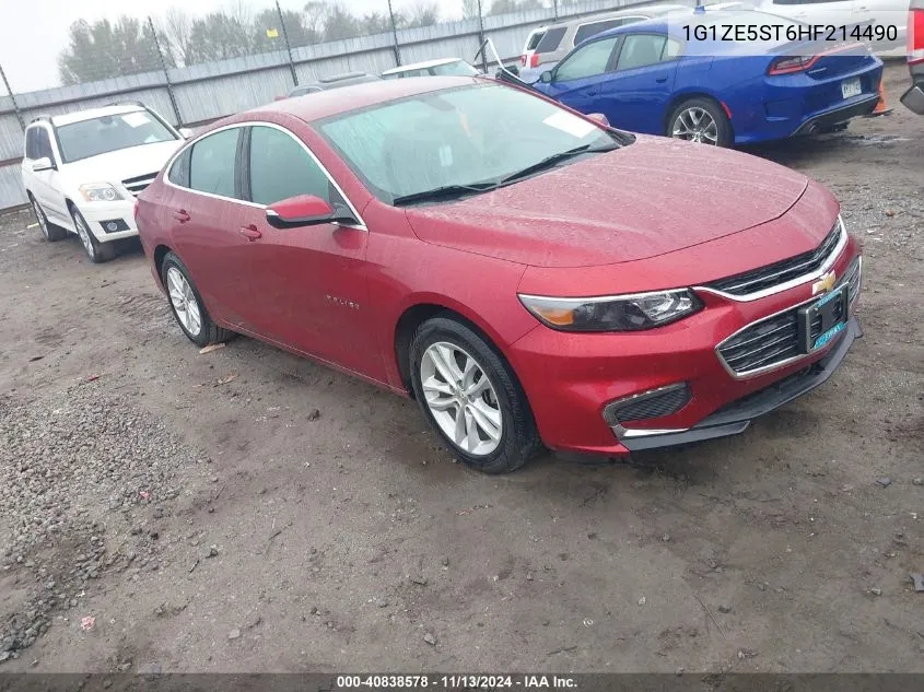 2017 Chevrolet Malibu 1Lt VIN: 1G1ZE5ST6HF214490 Lot: 40838578