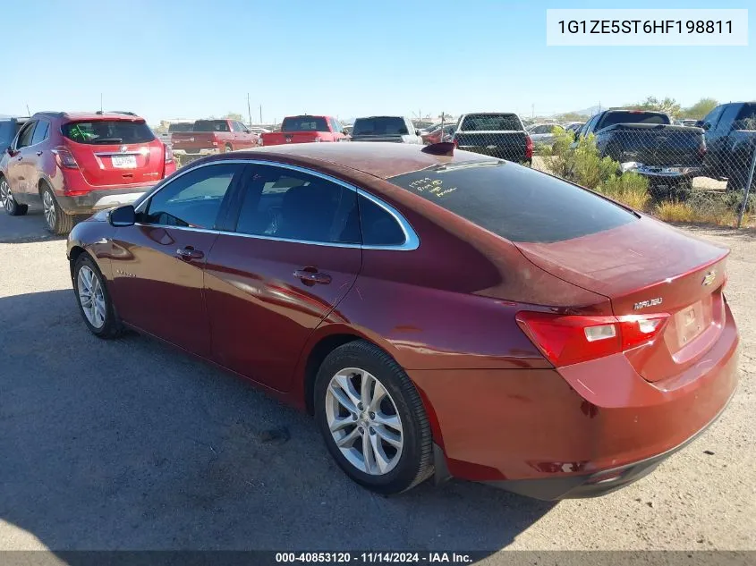 2017 Chevrolet Malibu 1Lt VIN: 1G1ZE5ST6HF198811 Lot: 40853120