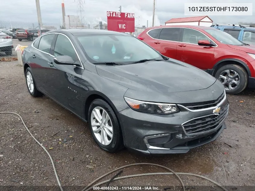 2017 Chevrolet Malibu 1Lt VIN: 1G1ZE5ST0HF173080 Lot: 40853243