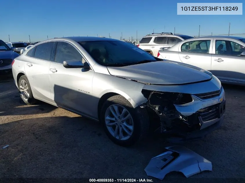 2017 Chevrolet Malibu 1Lt VIN: 1G1ZE5ST3HF118249 Lot: 40859353