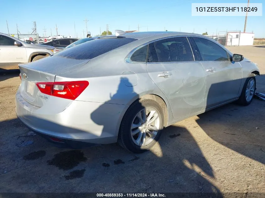 2017 Chevrolet Malibu 1Lt VIN: 1G1ZE5ST3HF118249 Lot: 40859353