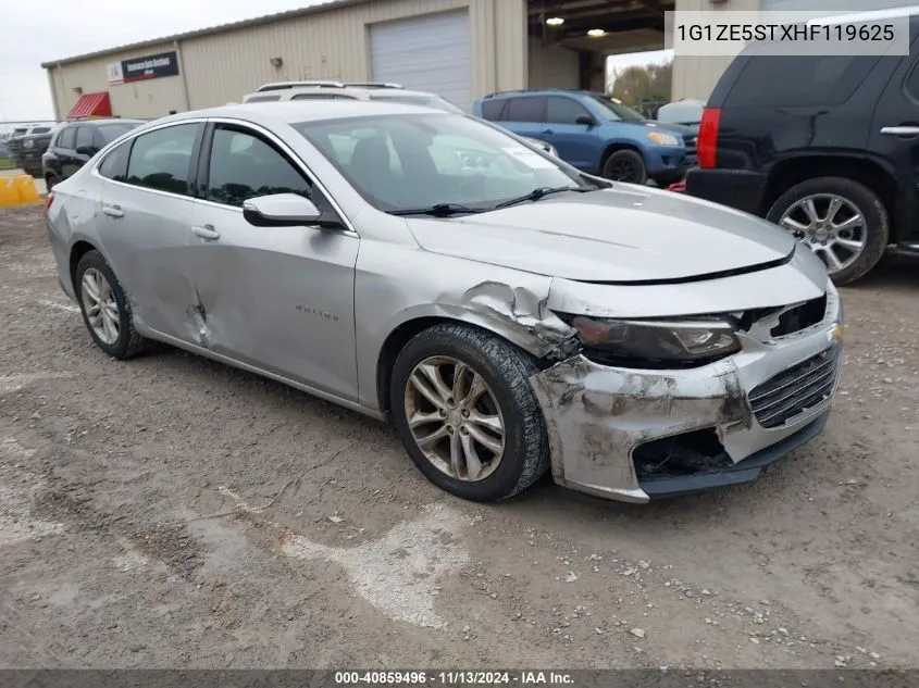 2017 Chevrolet Malibu 1Lt VIN: 1G1ZE5STXHF119625 Lot: 40859496