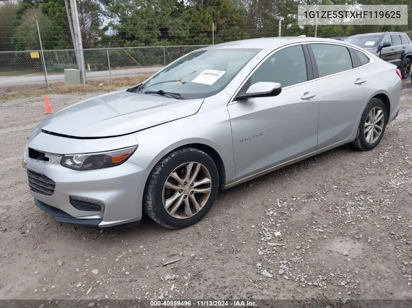 2017 Chevrolet Malibu 1Lt VIN: 1G1ZE5STXHF119625 Lot: 40859496