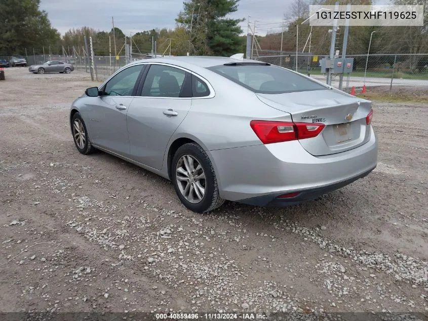 2017 Chevrolet Malibu 1Lt VIN: 1G1ZE5STXHF119625 Lot: 40859496