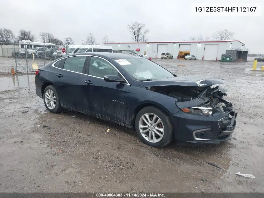 2017 Chevrolet Malibu 1Lt VIN: 1G1ZE5ST4HF112167 Lot: 40864303