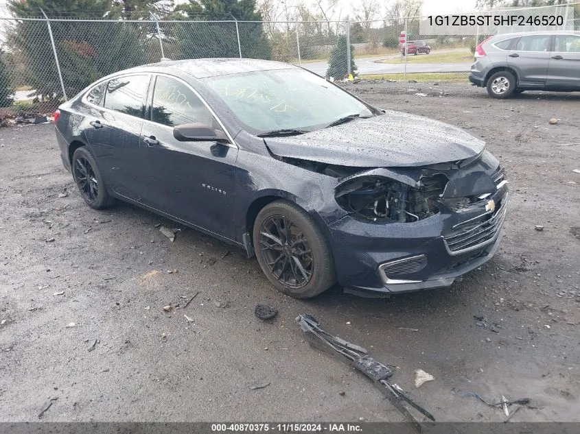 2017 Chevrolet Malibu Ls VIN: 1G1ZB5ST5HF246520 Lot: 40870375