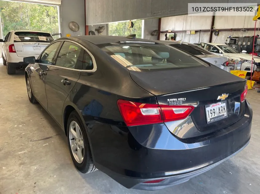 2017 Chevrolet Malibu 1Fl VIN: 1G1ZC5ST9HF183502 Lot: 40874502