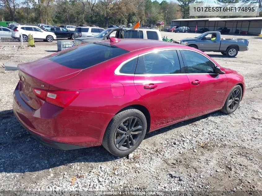 2017 Chevrolet Malibu 1Lt VIN: 1G1ZE5ST6HF174895 Lot: 40890874