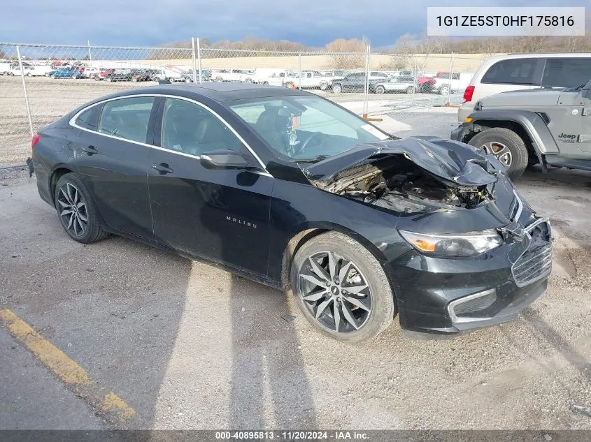 2017 Chevrolet Malibu 1Lt VIN: 1G1ZE5ST0HF175816 Lot: 40895813