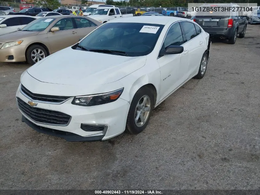 2017 Chevrolet Malibu Ls VIN: 1G1ZB5ST3HF277104 Lot: 40902443