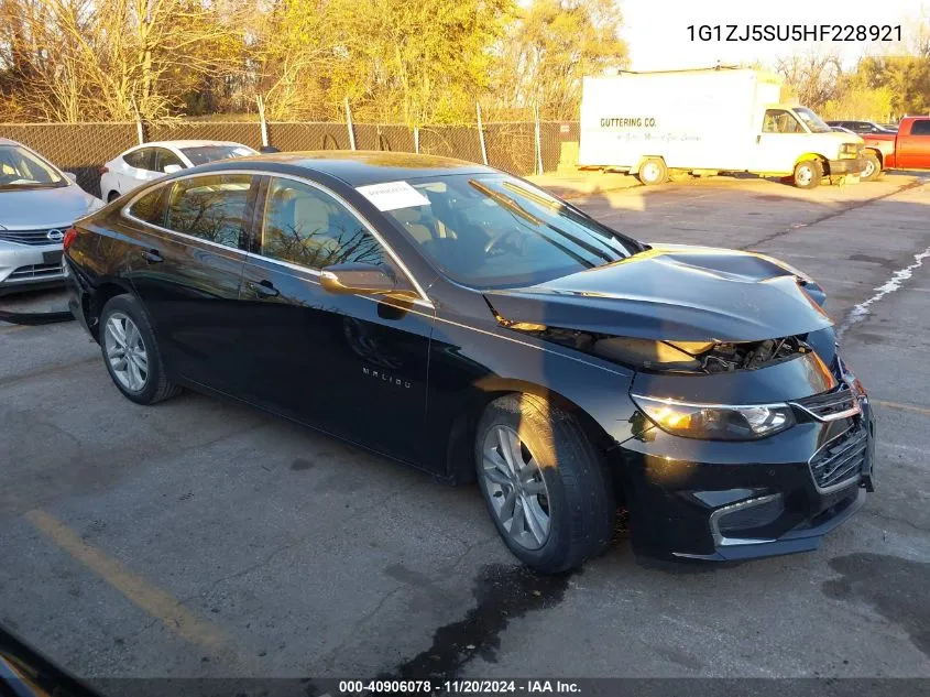 2017 Chevrolet Malibu Hybrid VIN: 1G1ZJ5SU5HF228921 Lot: 40906078