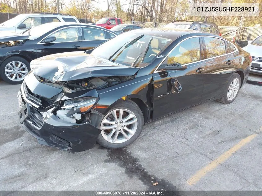 2017 Chevrolet Malibu Hybrid VIN: 1G1ZJ5SU5HF228921 Lot: 40906078