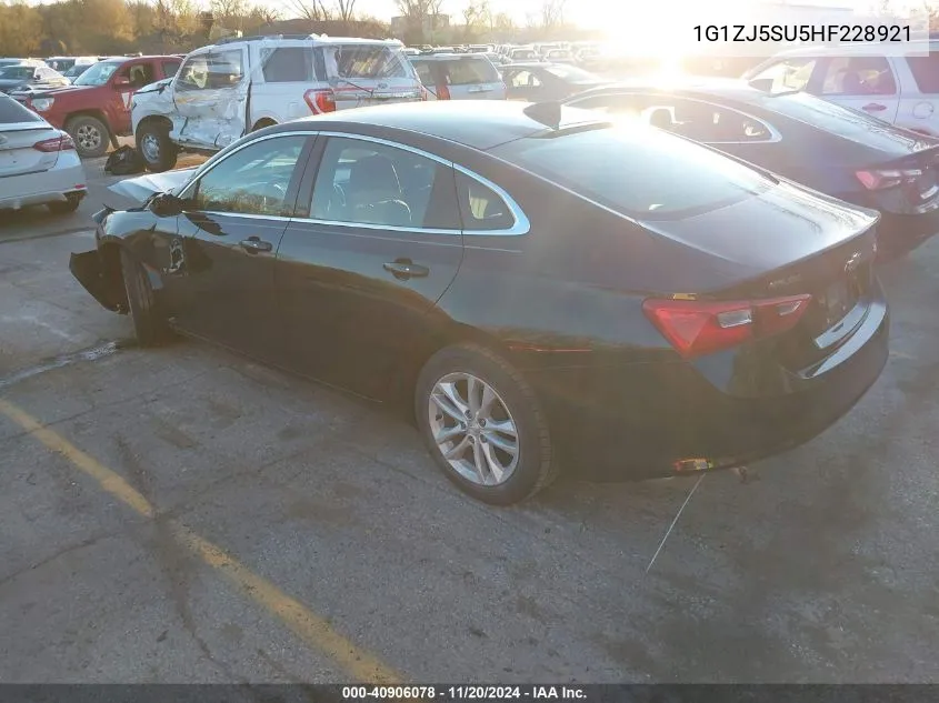 2017 Chevrolet Malibu Hybrid VIN: 1G1ZJ5SU5HF228921 Lot: 40906078