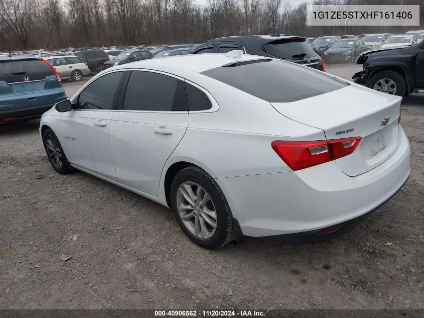 2017 Chevrolet Malibu 1Lt VIN: 1G1ZE5STXHF161406 Lot: 40906562