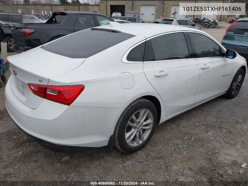 2017 Chevrolet Malibu 1Lt VIN: 1G1ZE5STXHF161406 Lot: 40906562