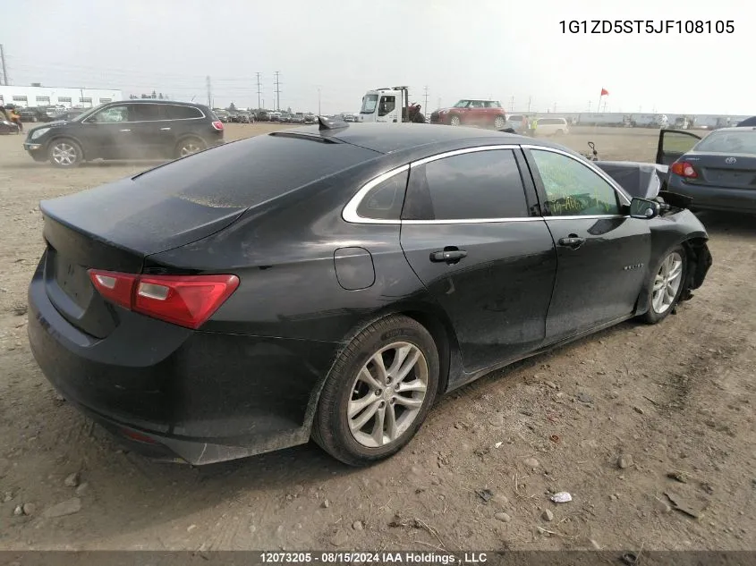 1G1ZD5ST5JF108105 2018 Chevrolet Malibu Lt